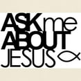 thumbnail image 3 of CafePress - Ask Me About Jesus Plain Shirt - Men's Classic Graphic T-Shirt, 3 of 4
