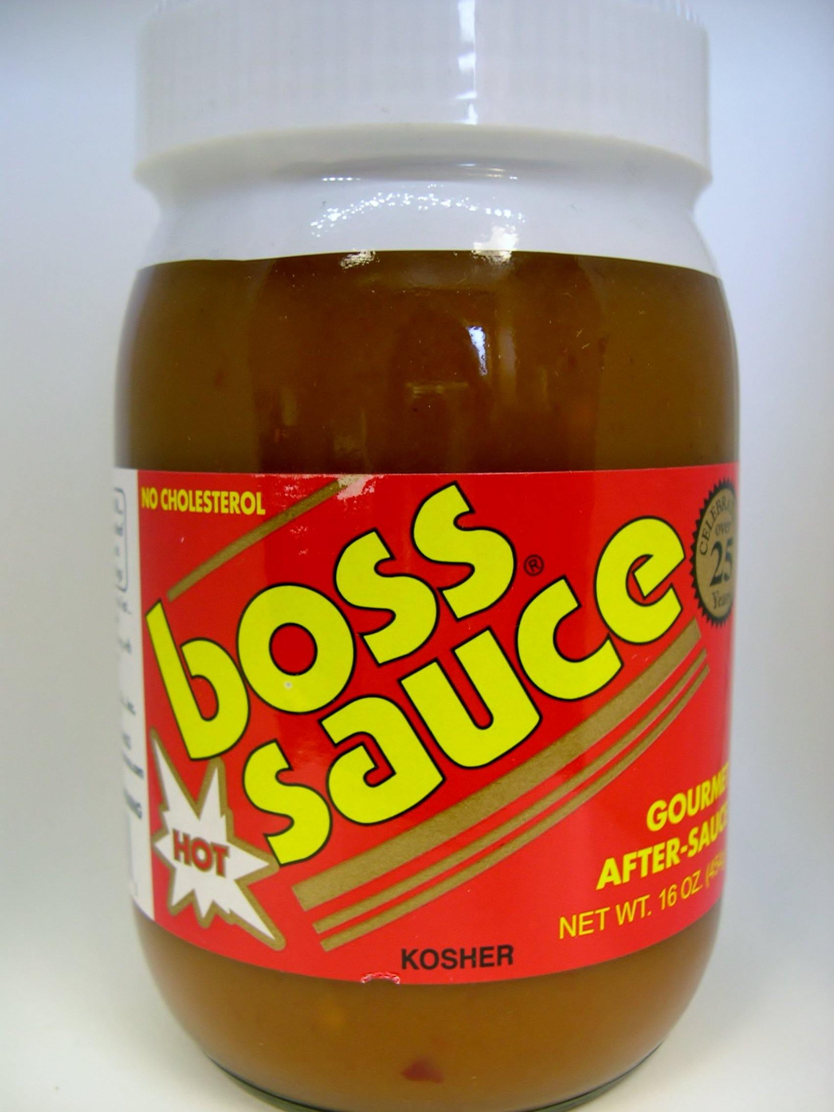 Boss Sauce HOT Gourmet After Sauce 16 oz