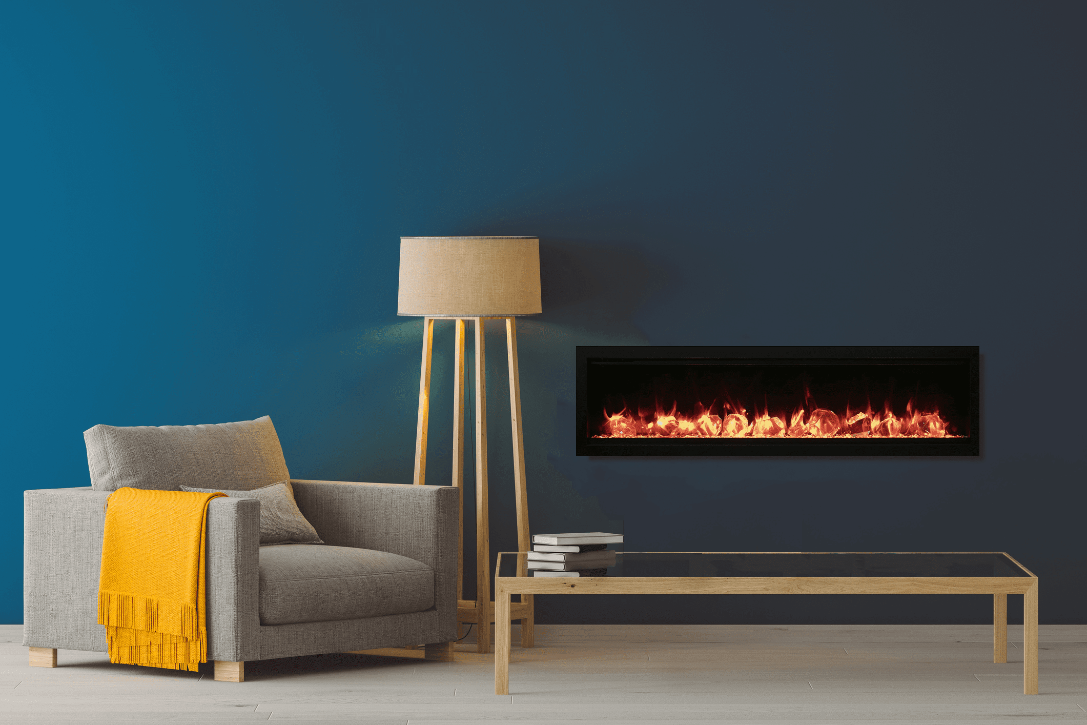 SYMMETRY 34" Smart Electric Fireplace