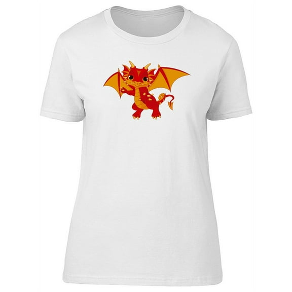 Flying Baby Dragon T-Shirt Women -Image by Shutterstock, Female Medium