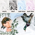 thumbnail image 4 of KAINSY Personalized Toddler Nap Mats for Preschool, Mallard Duck Pattern, Custom Name Kids Sleeping Bag for Daycare, Roll Up Sleeping Mat with Removable Pillow and Soft Blanket for Boy Kindergarten, 4 of 4