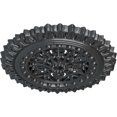 thumbnail image 3 of Ekena Millwork 18 1/2"OD x 7/8"ID x 1 1/2"P Sellek Ceiling Medallion (Fits Canopies up to 1 1/8"), Hand-Painted Pewter, 3 of 5