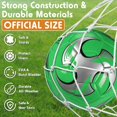 thumbnail image 3 of Juego de balones de fútbol MiniInflat, 12 unidades, tamaño 4, con bomba, 20 cm, 3 of 6