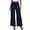 Blue, variant on Womens Pants Wide Leg High Waisted Palazzo Pants Casual Trousers Work Business Loose Casual Wide Leg Pants with Pockets