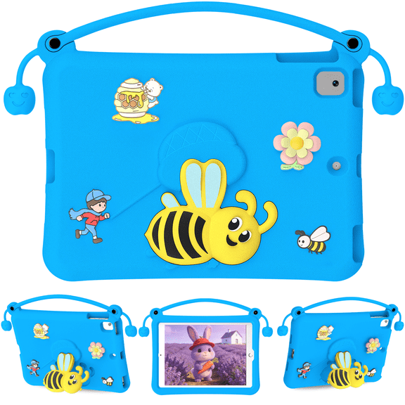 Shockproof Case for iPad 10.2 inch 9th 8th 7th Generation (2021/2020/2019) Kids Cover w Stand & Handle