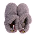 thumbnail image 3 of Pantuflas Dearfoams Talla M Tipo Bota Afelpado Gris, 3 of 4