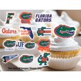 thumbnail image 4 of Florida Gators Cupcake Toppers (24 Piezas) Suministros De Fiesta De La Universidad De Florida Para Gators Fútbol Regalo De Cumpleaños Decoraciones De Fiesta De Graduación (Florida Gators), 4 of 5