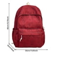thumbnail image 3 of FDDMis Slim Laptop Backpack Women Professional Backpack for Women Travel Backpack Carry on Luggage Backpack Travel Carry Youth Backpack Small, 3 of 4