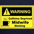 thumbnail image 3 of CafePress - Caffeine Warning Midwife Hoodie (Dark) - Pullover Hoodie, Classic, Comfortable Hooded Sweatshirt, 3 of 4