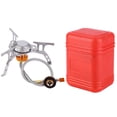 thumbnail image 2 of Estufa De Camping Plegable Portátil, Soporte De Acero Inoxidable, Base De Cobre, Quemador De Cocina De Picnic Ligero Y Duradero Para Cocinar Picnic Al Aire Libre, 2 of 7