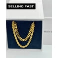 thumbnail image 2 of Women's 18K Gold Cable Chain + Rope Chain Necklace Stack Bundle, 2 of 11