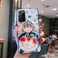thumbnail image 1 of Soporte Emergente Crossbody Funda Para Teléfono OPPO A54 A16 A15 A15s A3s A5s A7 A11k A12 A12e A31 Realme C1 Lujo 3D Bluray Cámara Doraemon Carcasa Con Ajustable Cordón Suave TPU Cubierta Trasera, 1 of 4