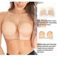 thumbnail image 2 of Soutien-gorge Adhésif Sans Bretelles Rehausseur Invisible pour Robe Dos Nu, 2 of 5