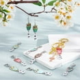 thumbnail image 4 of 24 Pcs Owl Stitch Markers RS WS Enamel Crochet Stitch Marker Charms Removable Lobster Claw Clasps Locking Stitch Marker for Knitting Weaving Sewing Jewelry Making Mixed Color, 4 of 5