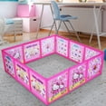 thumbnail image 4 of Valla de seguridad, parque de actividades para bebés, parque de actividades para bebés pequeños, cerca de juego, apariencia llamativa, 4 of 8