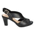 thumbnail image 2 of Easy Street Christy Women's Dress Sandals Color: Navy Size: 8.5 WIDE, 2 of 4