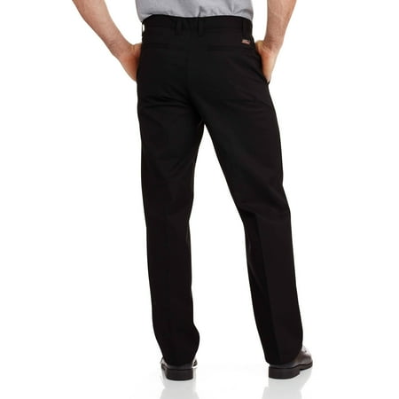 Genuine Dickies - Genuine Dickies Mens Relaxed Fit Straight Leg Flat Front Flex Pant - Walmart