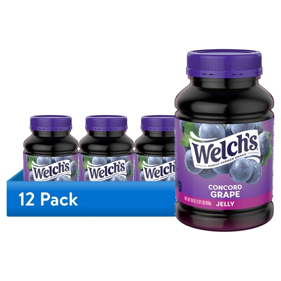 (2 Pack) Welch's Concord Grape Jelly, 30 oz (2 pack)
