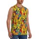 thumbnail image 2 of Fotbe Dancing African Womens Men's Camiseta sin Mangas Estampada para Hombres, Playera Casual para Gimnasio, Entrenamiento, Playa-XX-Large, 2 of 7