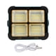 thumbnail image 1 of Luz de trabajo LED recargable, Luz solar de trabajo LED Luz de trabajo con energía solar Luz de trabajo LED impermeable Los mejores materiales Jadeshay A, 1 of 8