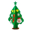 thumbnail image 5 of 2025 New Kids Felt Christmas Tree Kit, Home Xmas Party Decoration Gifts Felt Craft Kits with Handmade Ornaments DIY Felt Christmas Tree for Babies, Kids and Toddlers, 5 of 5