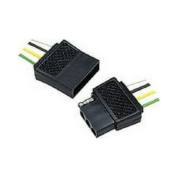 Seachoice 13871 4-Pole Flat Trailer Connector Set