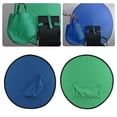 thumbnail image 3 of Blue Green Background, Chromakey Background Washable 2 in 1 Portable With Storage Bag   For Studio Shooting For Recording Broadcasting, 3 of 8