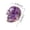 Purple, variant on Skull Decor Halloween Skull Decor Crystal Skull Crystal Skull Head Crystal Gravel Drip Resin Skull Skull Resin Crafts Halloween Decoration Ghost Head Gift