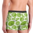 thumbnail image 3 of Uemuo Green Various Lemons Pattern Men's Boxer Briefs,Trunk Anti-Chafing,Comfortable, Durable, and Stylish Underwear-, 3 of 9