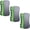 Green, variant on Three Texture Car Wash Sponge - Multi Purpose Bug Remover Scrubbing Side Soft Sea Sponge - Ultra Scrub Car Cleaning Sponges Wash Bucket Accessory - 3Pack