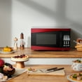 thumbnail image 5 of Hamilton Beach 0.9 cu ft 900W Microwave, Red, 5 of 6