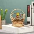 thumbnail image 2 of Wood Puzzle DIY 3D Music Box Starry Night 84pcs, 2 of 6