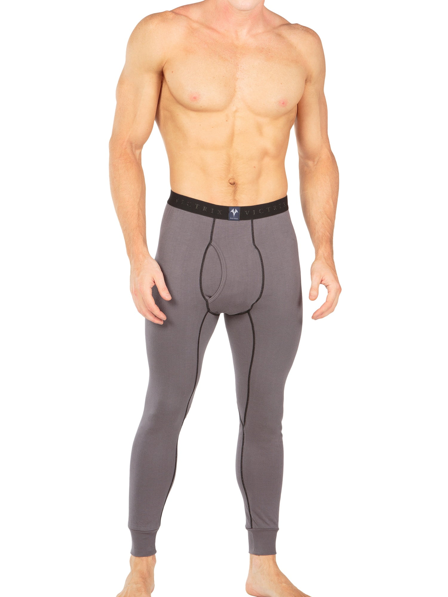 Men's Thermal Underwear Long John Pants - Luxury Base Layer Thermals ...
