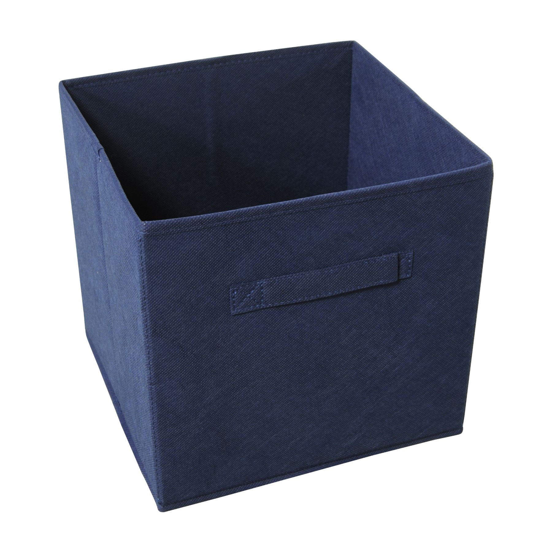 Traditional Elegance Collapsible Storage Bins Navy 4 Bins Per Pack