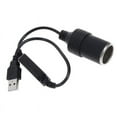 thumbnail image 1 of 5v 2a Usb Port To 12v 8w Car Cigarette Lighter Socket Adapter Converter For Car Hfmqv, 1 of 5