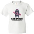 thumbnail image 3 of Inktastic San Diego Surfing Bear Youth T-Shirt, 3 of 5
