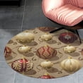 thumbnail image 4 of Christmas Balls Colorful Round Carpet Circle Rug Outdoor Patio Area Rug Washable Large Area Rugs Hallway Room Decor Fitness Mats, 4 of 8