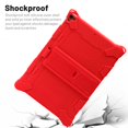 thumbnail image 3 of Dteck Screen Protector Case for Apple iPad 8th Generation 10.2" (2020),Shockproof Hybrid Rubber Protective Kickstand iPad 7th Gen 10.2-inch (2019) Cover with Soft PET Film,Red, 3 of 5