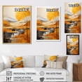 thumbnail image 4 of Designart "Bold horizon Canyon Desert X" Landscape & Nature Floater Framed Canvas Art Print, 4 of 7