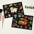 thumbnail image 4 of Nomeni Scratch Rainbow Art Scratch Children's Rainbow Scratch It Pictures Card Office & Stationery, 4 of 4