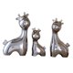 thumbnail image 2 of Kit de figuras de familia de ciervos de cerámica, adorno de mesa, escultura de estante versátil, artesanía para estanterías, mano de obra fina 3 piezas, 2 of 8