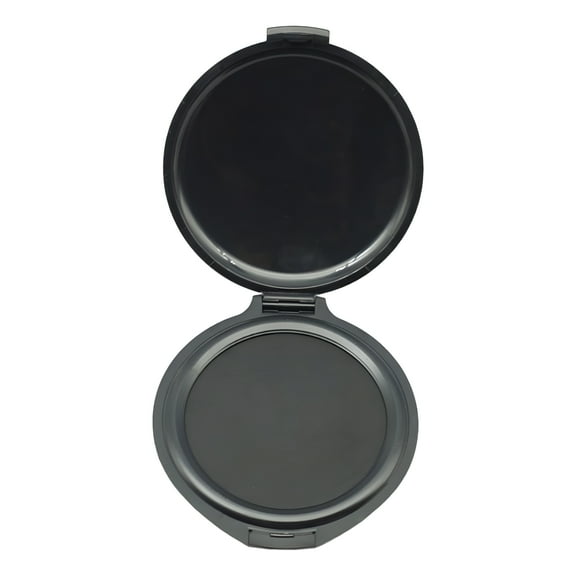 CCOCC Fingerprint Ink Pad Round Quick Drying Stamp Pad Ink Pad Thumbprint Ink Pads for Banks,Notary,Notarization Black