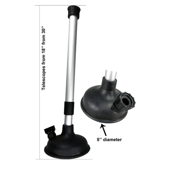 Pactrade Marine Boat Inboard Engine Motor Flusher Adjustable Male 18"-30"