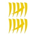 thumbnail image 2 of tredstone 12 Plumes Durables Aubes Jaunes 4 Pouces 1ensemble, 2 of 6