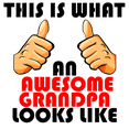 thumbnail image 3 of CafePress - What An Awesome Grandpa Looks Like T Shirt - Men's Classic Cotton T-Shirts, 3 of 3