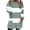 Green, variant on Womens Fuzzy Fleece Pullover Sherpa Sweatshirt Long Sleeve Stripes Fluffy Outerwear Warm Coats with Pockets