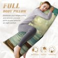 thumbnail image 5 of Balery Serene Coastal Blue Sky Funda Protectora para Almohada Corporal de Algodón Hipoalergénico con Cierre(55 x 21 pulgadas), Almohadas No Incluidas, 5 of 5