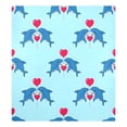 thumbnail image 3 of Dailycode Dishwasher Magnet Cover Magnetic Fridge Door Cover Home Kitchen Decor, Shark with Love Balloon, 23"x 26", 3 of 6