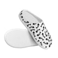 thumbnail image 3 of Haiem Fish Bone Print Women's Fuzzy Memory Foam House Slipper Cozy Home Footwear Non-slip Winter Slippers-39/40, 3 of 7