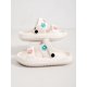 thumbnail image 2 of Preppy Beige Slippers For Women, Flower Decor Two Way Wear Slides, 2 of 2
